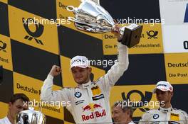 Podium:  Race winner Marco Wittmann (GER) BMW Team RMG, BMW M4 DTM. 10.09.2016, DTM Round 7, Nürburgring, Germany, Saturday Race.