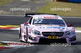 Lucas Auer (AUT) Mercedes-AMG Team Mücke, Mercedes-AMG C63 DTM. 10.09.2016, DTM Round 7, Nürburgring, Germany, Saturday Free Practice.