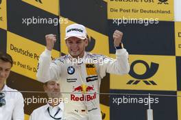 Podium: race winner Marco Wittmann (GER) BMW Team RMG, BMW M4 DTM. 10.09.2016, DTM Round 7, Nürburgring, Germany, Saturday Race.