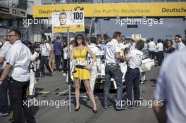 Grid girl, 10.09.2016, DTM Round 7, Nuerburgring, Germany, Saturday.