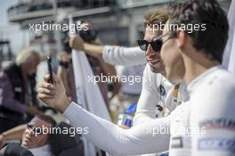 António Félix da Costa (POR) BMW Team Schnitzer, BMW M4 DTM, Robert Wickens (CAN) Mercedes-AMG Team HWA, Mercedes-AMG C63 DTM, 10.09.2016, DTM Round 7, Nuerburgring, Germany, Saturday.