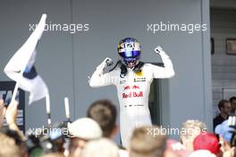 Race winner Marco Wittmann (GER) BMW Team RMG, BMW M4 DTM. 10.09.2016, DTM Round 7, Nürburgring, Germany, Saturday Race.