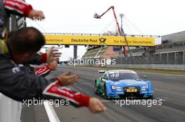 Race winner Edoardo Mortara (ITA) Audi Sport Team Abt Sportsline, Audi RS 5 DTM. 11.09.2016, DTM Round 7, Nürburgring, Germany, Sunday Race.