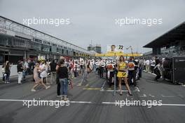 Starting grid, 11.09.2016, DTM Round 7, Nuerburgring, Germany, Sunday