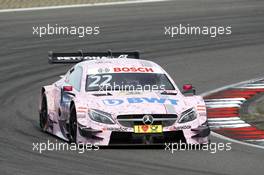 Lucas Auer (AUT) Mercedes-AMG Team Mücke, Mercedes-AMG C63 DTM. 11.09.2016, DTM Round 7, Nürburgring, Germany, Sunday Free Practice.