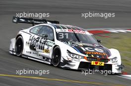 Tom Blomqvist (GBR) BMW Team RBM, BMW M4 DTM. 11.09.2016, DTM Round 7, Nürburgring, Germany, Sunday Free Practice.