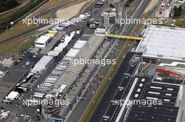 Starting grid. 11.09.2016, DTM Round 7, Nürburgring, Germany, Sunday Race.