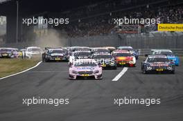 Start action. 11.09.2016, DTM Round 7, Nürburgring, Germany, Sunday Race.