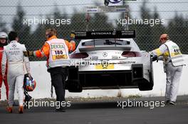 Robert Wickens (CAN) Mercedes-AMG Team HWA, Mercedes-AMG C63 DTM. 11.09.2016, DTM Round 7, Nürburgring, Germany, Sunday Free Practice.