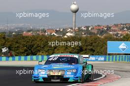 Edoardo Mortara (ITA) Audi Sport Team Abt Sportsline, Audi RS 5 DTM. 24.09.2016, DTM Round 8, Hungaroring, Hungary, Saturday, Free Practice.