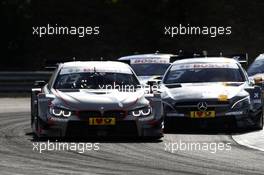 António Félix da Costa (POR) BMW Team Schnitzer, BMW M4 DTM and Paul Di Resta (GBR) Mercedes-AMG Team HWA, Mercedes-AMG C63 DTM. 24.09.2016, DTM Round 8, Hungaroring, Hungary, Saturday, Race 1.