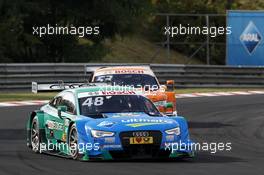 Edoardo Mortara (ITA) Audi Sport Team Abt Sportsline, Audi RS 5 DTM. 24.09.2016, DTM Round 8, Hungaroring, Hungary, Saturday, Race 1.