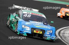 Edoardo Mortara (ITA) Audi Sport Team Abt Sportsline, Audi RS 5 DTM. 24.09.2016, DTM Round 8, Hungaroring, Hungary, Saturday, Race 1.