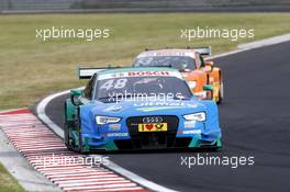 Edoardo Mortara (ITA) Audi Sport Team Abt Sportsline, Audi RS 5 DTM. 24.09.2016, DTM Round 8, Hungaroring, Hungary, Saturday, Race 1.