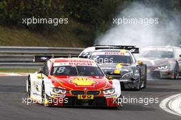 Augusto Farfus (BRA) BMW Team MTEK, BMW M4 DTM. 24.09.2016, DTM Round 8, Hungaroring, Hungary, Saturday, Race 1.