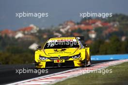 Timo Glock (GER) BMW Team RMG, BMW M4 DTM. 24.09.2016, DTM Round 8, Hungaroring, Hungary, Saturday, Free Practice.