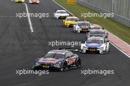 Marco Wittmann (GER) BMW Team RMG, BMW M4 DTM. 25.09.2016, DTM Round 8, Hungaroring, Hungary, Sunday, Race.