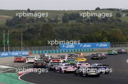 Start action. 25.09.2016, DTM Round 8, Hungaroring, Hungary, Sunday, Race.