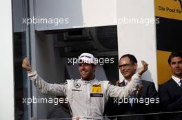 Podium: Daniel Juncadella (ESP) Mercedes-AMG Team HWA, Mercedes-AMG C63 DTM. 25.09.2016, DTM Round 8, Hungaroring, Hungary, Sunday, Race.