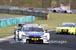 Maxime Martin (BEL) BMW Team RBM, BMW M4 DTM. 25.09.2016, DTM Round 8, Hungaroring, Hungary, Sunday, Race.