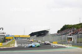 Warm up lap. 25.09.2016, DTM Round 8, Hungaroring, Hungary, Sunday, Race.