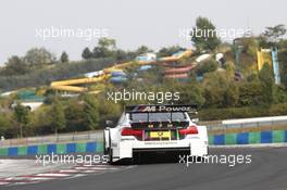 Tom Blomqvist (GBR) BMW Team RBM, BMW M4 DTM. 25.09.2016, DTM Round 8, Hungaroring, Hungary, Sunday, Free Practice.