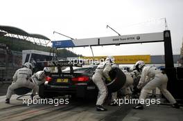 Pit stop, Bruno Spengler (CAN) BMW Team MTEK, BMW M4 DTM. 25.09.2016, DTM Round 8, Hungaroring, Hungary, Sunday, Race.