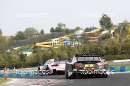 Timo Scheider (GER) Audi Sport Team Phoenix, Audi RS 5 DTM. 25.09.2016, DTM Round 8, Hungaroring, Hungary, Sunday, Free Practice.