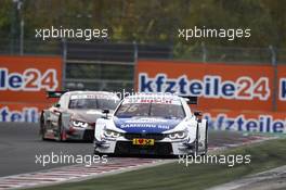 Maxime Martin (BEL) BMW Team RBM, BMW M4 DTM. 25.09.2016, DTM Round 8, Hungaroring, Hungary, Sunday, Race.