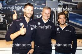 Martin Tomczyk (GER) BMW Team Schnitzer, BMW M4 DTM; Jens Marquardt (GER) BMW Motorsport Director; António Félix da Costa (POR) BMW Team Schnitzer, BMW M4 DTM. 14.10.2016, DTM Round 9, Hockenheimring, Germany, Friday, Free Practice.