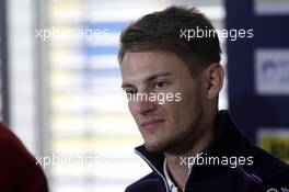 Press Conference, Marco Wittmann (GER) BMW Team RMG, BMW M4 DTM. 14.10.2016, DTM Round 9, Hockenheimring, Germany, Friday, Free Practice.