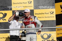 Podium: Edoardo Mortara (ITA) Audi Sport Team Abt Sportsline, Audi RS 5 DTM. 16.10.2016, DTM Round 9, Hockenheimring, Germany, Sunday, Race 2.