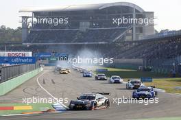 Start Formation lap. 16.10.2016, DTM Round 9, Hockenheimring, Germany, Sunday, Race 2.