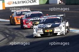 Nico Müller (SUI) Audi Sport Team Abt Sportsline, Audi RS 5 DTM. 16.10.2016, DTM Round 9, Hockenheimring, Germany, Sunday, Race 2.