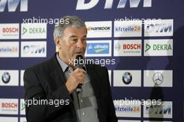 Press Conference, Walter Mertes (GER) ITR Marketing 08.04.2015, DTM Media Day, Hockenheimring, Germany.
