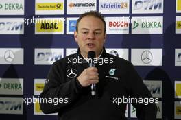 Press Conference, Ullrich Fritz (GER) Team Principal Mercedes-AMG HWA. 08.04.2015, DTM Media Day, Hockenheimring, Germany.