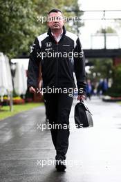 Eric Boullier (FRA) McLaren Racing Director. 18.03.2016. Formula 1 World Championship, Rd 1, Australian Grand Prix, Albert Park, Melbourne, Australia, Practice Day.
