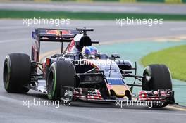 Max Verstappen (NLD) Scuderia Toro Rosso STR11. 18.03.2016. Formula 1 World Championship, Rd 1, Australian Grand Prix, Albert Park, Melbourne, Australia, Practice Day.