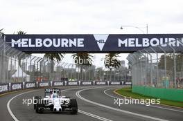 Felipe Massa (BRA) Williams FW38. 18.03.2016. Formula 1 World Championship, Rd 1, Australian Grand Prix, Albert Park, Melbourne, Australia, Practice Day.