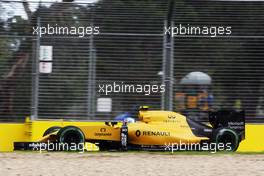 Jolyon Palmer (GBR) Renault Sport F1 Team RS16. 18.03.2016. Formula 1 World Championship, Rd 1, Australian Grand Prix, Albert Park, Melbourne, Australia, Practice Day.