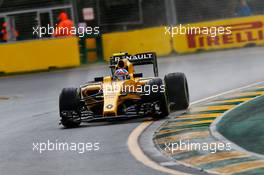 Jolyon Palmer (GBR) Renault Sport F1 Team RS16. 18.03.2016. Formula 1 World Championship, Rd 1, Australian Grand Prix, Albert Park, Melbourne, Australia, Practice Day.
