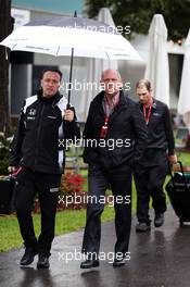 Ron Dennis (GBR) McLaren Executive Chairman. 18.03.2016. Formula 1 World Championship, Rd 1, Australian Grand Prix, Albert Park, Melbourne, Australia, Practice Day.