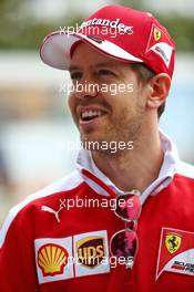 Sebastian Vettel (GER) Ferrari. 18.03.2016. Formula 1 World Championship, Rd 1, Australian Grand Prix, Albert Park, Melbourne, Australia, Practice Day.