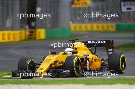 Kevin Magnussen (DEN) Renault Sport F1 Team RS16. 18.03.2016. Formula 1 World Championship, Rd 1, Australian Grand Prix, Albert Park, Melbourne, Australia, Practice Day.