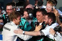 1st place Nico Rosberg (GER) Mercedes Petronas AMG F1. 20.03.2016. Formula 1 World Championship, Rd 1, Australian Grand Prix, Albert Park, Melbourne, Australia, Race Day.