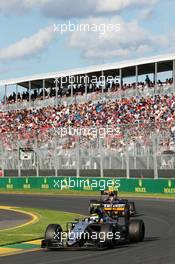Sergio Perez (MEX) Sahara Force India F1 VJM09. 20.03.2016. Formula 1 World Championship, Rd 1, Australian Grand Prix, Albert Park, Melbourne, Australia, Race Day.