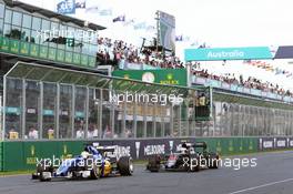 Marcus Ericsson (SWE) Sauber C35. 20.03.2016. Formula 1 World Championship, Rd 1, Australian Grand Prix, Albert Park, Melbourne, Australia, Race Day.