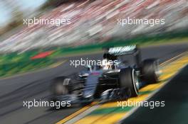 Lewis Hamilton (GBR) Mercedes AMG F1 W07 Hybrid. 20.03.2016. Formula 1 World Championship, Rd 1, Australian Grand Prix, Albert Park, Melbourne, Australia, Race Day.