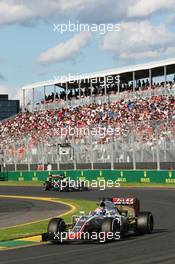 Romain Grosjean (FRA) Haas F1 Team VF-16. 20.03.2016. Formula 1 World Championship, Rd 1, Australian Grand Prix, Albert Park, Melbourne, Australia, Race Day.