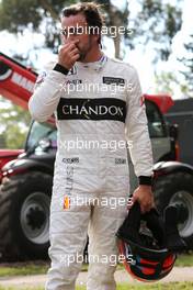 Fernando Alonso (ESP), McLaren Honda  20.03.2016. Formula 1 World Championship, Rd 1, Australian Grand Prix, Albert Park, Melbourne, Australia, Race Day.
